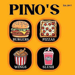 Pino's Place logo.